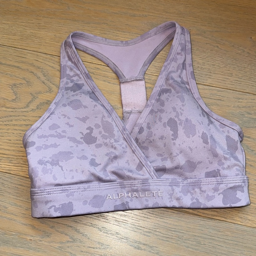 Surface Wrap Bra - Misty Lilac